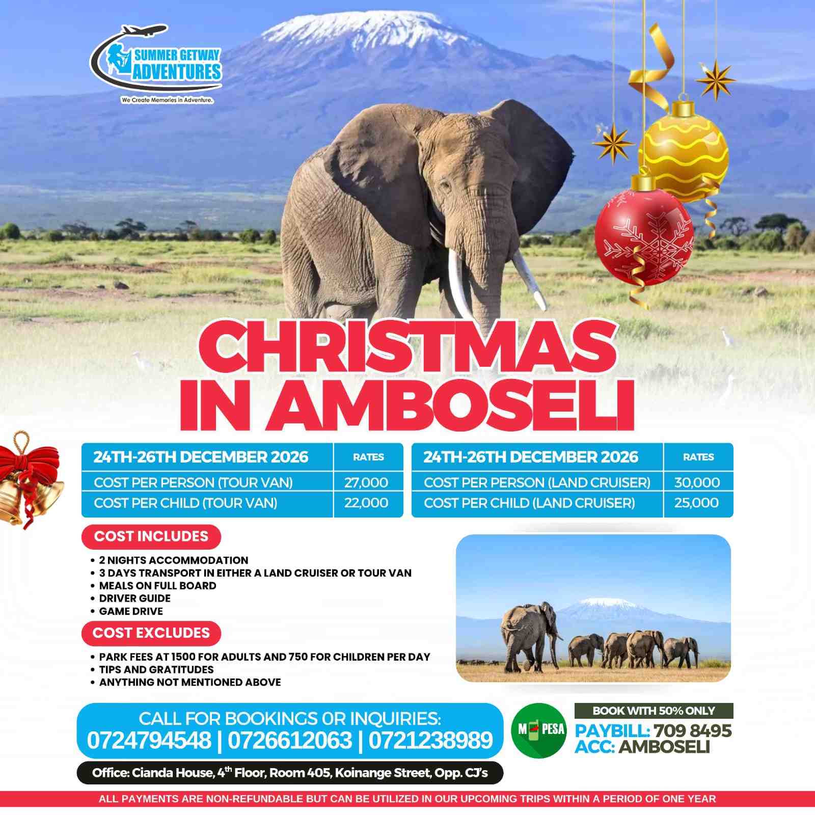 Christmas In Amboseli image