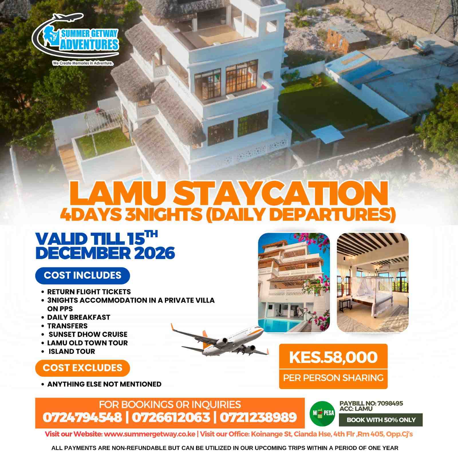 Lamu Staycation 4 Days 3 Nights image