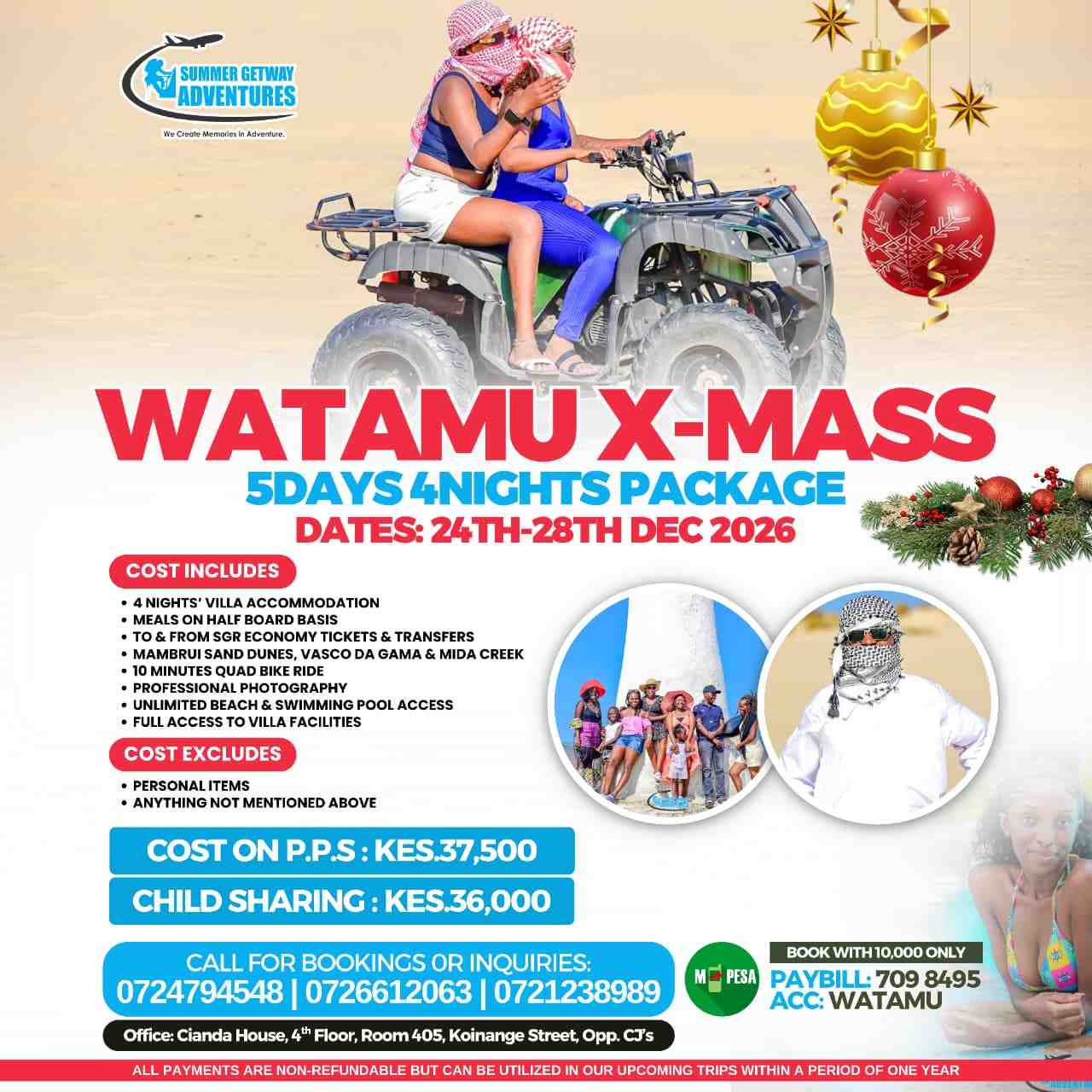 Watamu Christmas 5 Days 4 Nights image